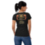 Black Belt Promotion 2024 October: Women's Fitted Short Sleeve T-Shirt